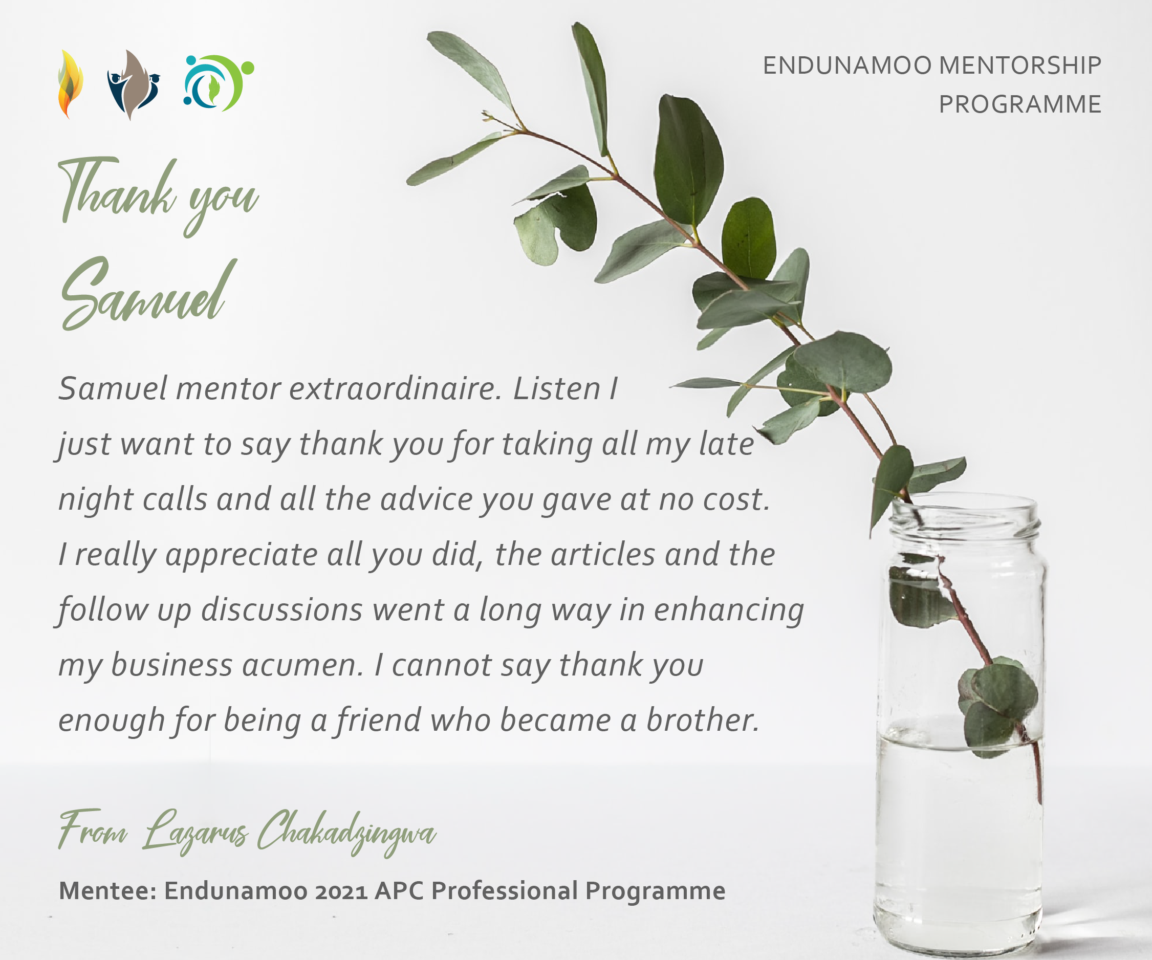 Mentorship   Samuel 01